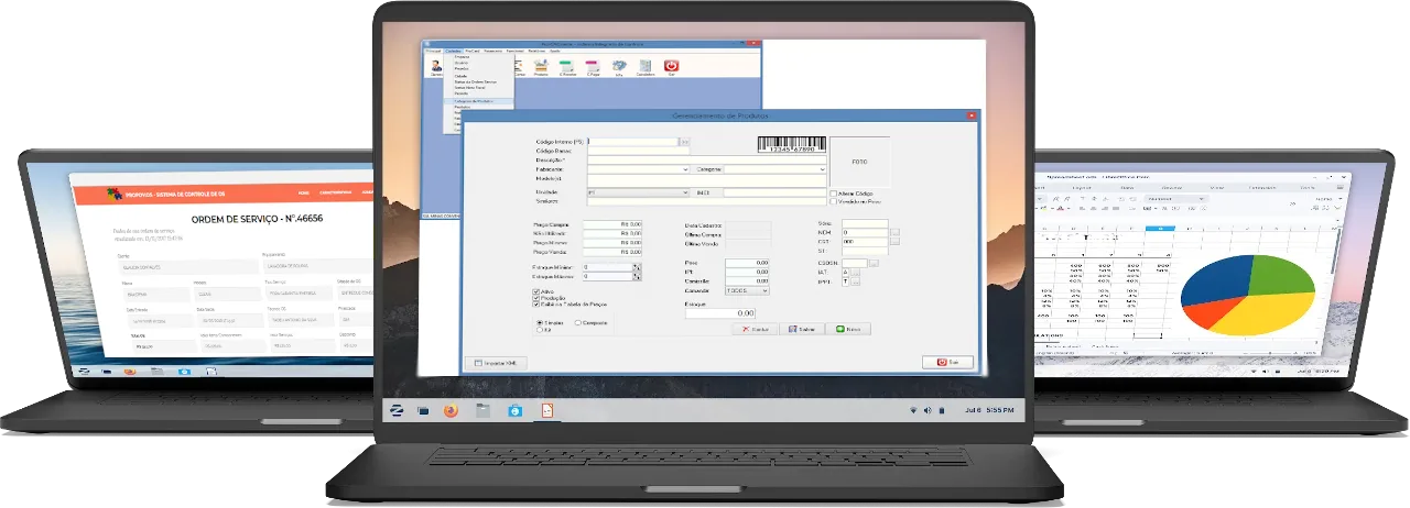 ProPDV em diferentes computadores e notebooks