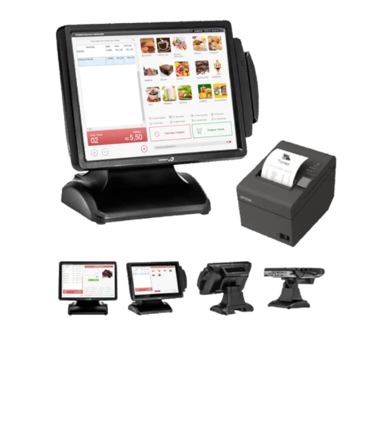 Equipamentos da configuração E